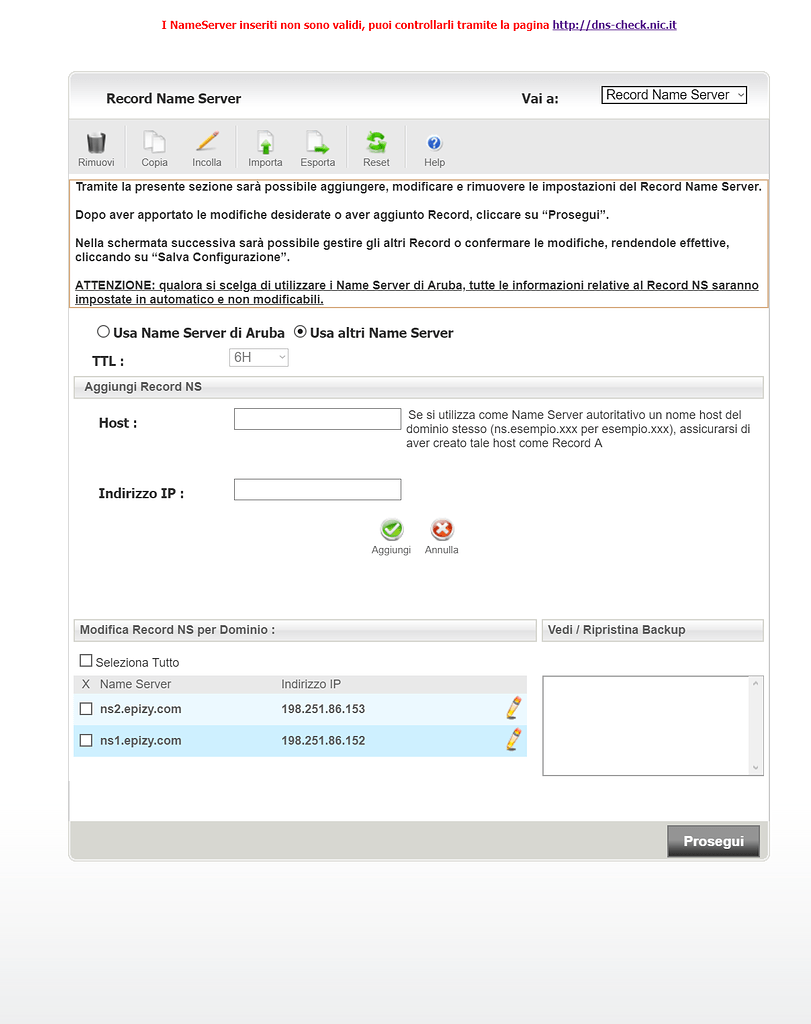 Problem With Ns Servers Hosting Support InfinityFree Forum